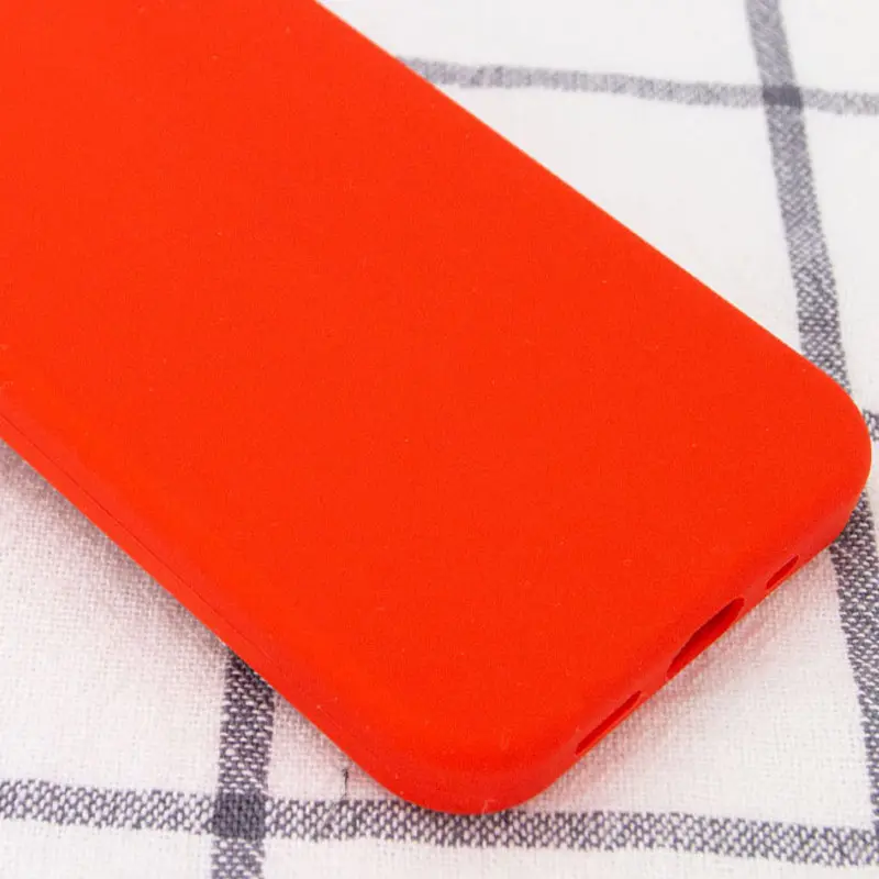 Etui Silk Case Full Protective do Apple iPhone 14 (6.1"), Czerwony / Red 1, Silikon