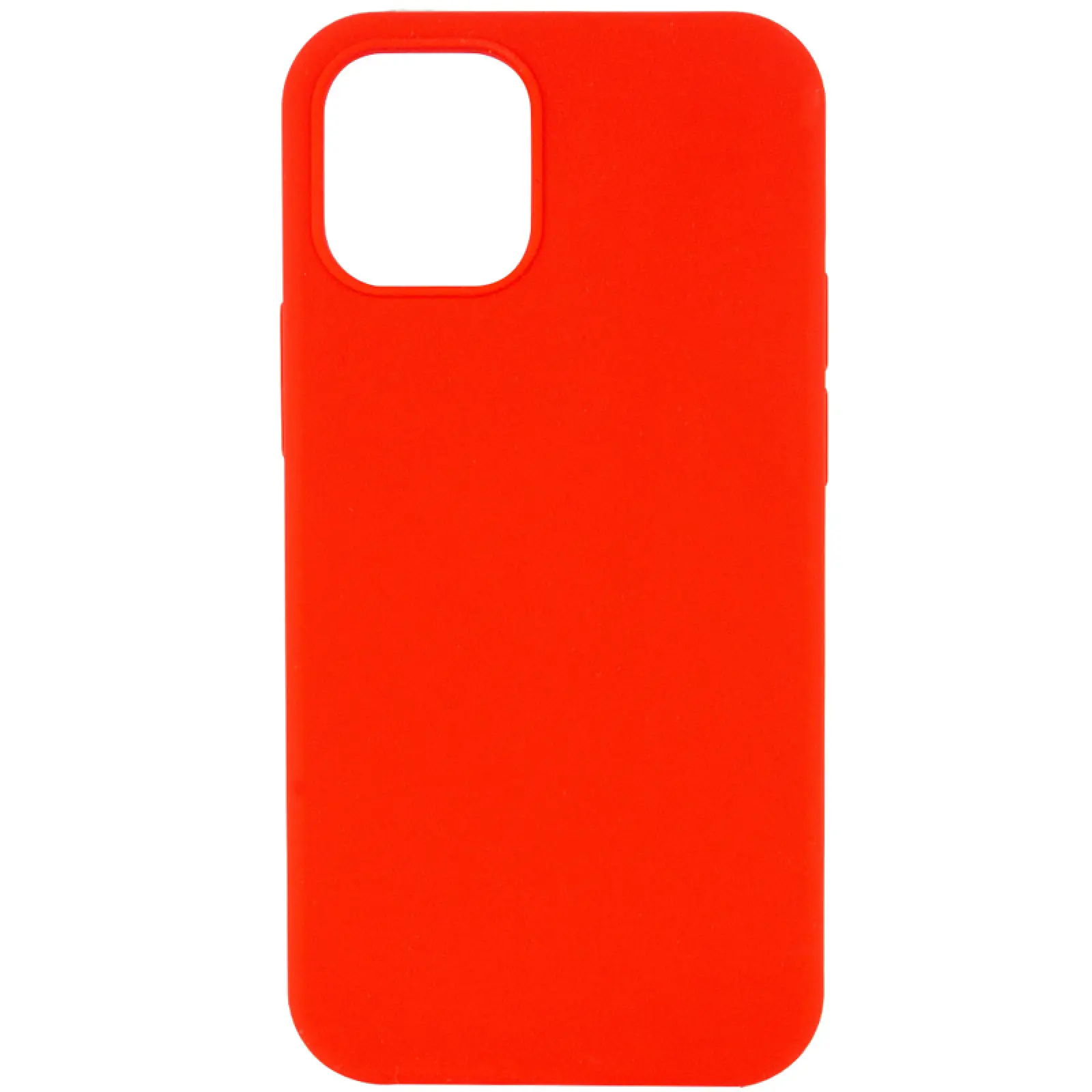 Etui Silk Case Full Protective do Apple iPhone 14 (6.1"), Czerwony / Red, Silikon