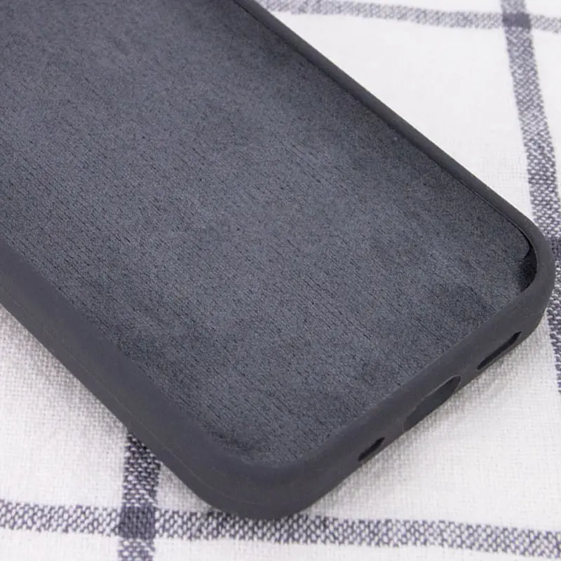 Чохол Silk Full Protective (AA) NO LOGO для Apple iPhone 15 (6.1"), Сірий / Dark Gray 2, Силікон
