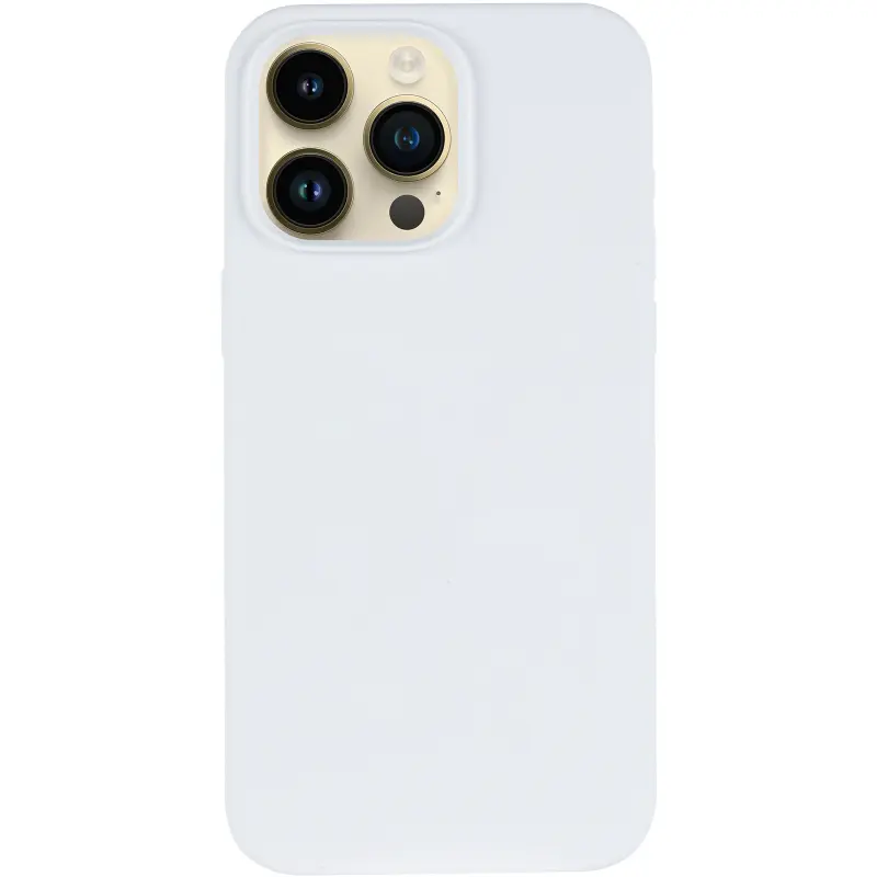 Чохол Silk Full Protective (AA) NO LOGO для Apple iPhone 15 Pro (6.1"), Білий / White 1, Силікон
