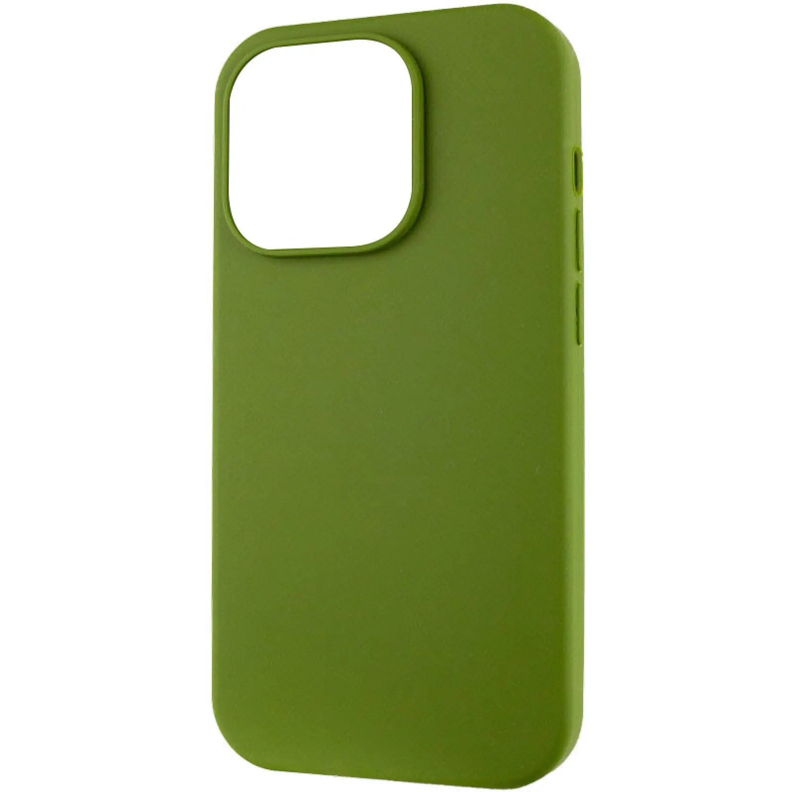 Чохол Silk Full Protective (AA) NO LOGO для Apple iPhone 15 Pro (6.1"), Зелений / Dark Olive 4, Силікон
