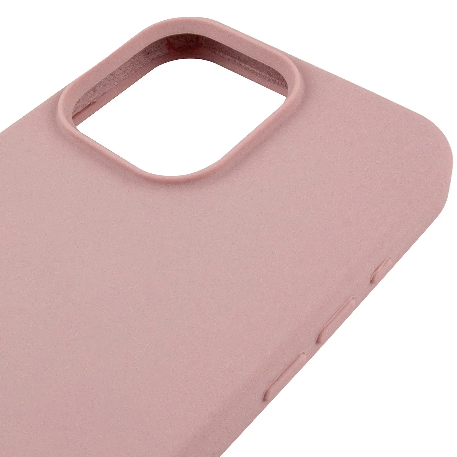 Чохол Silk Full Protective (AA) NO LOGO для Apple iPhone 15 Pro Max (6.7"), Рожевий / Pink Sand 3, Силікон