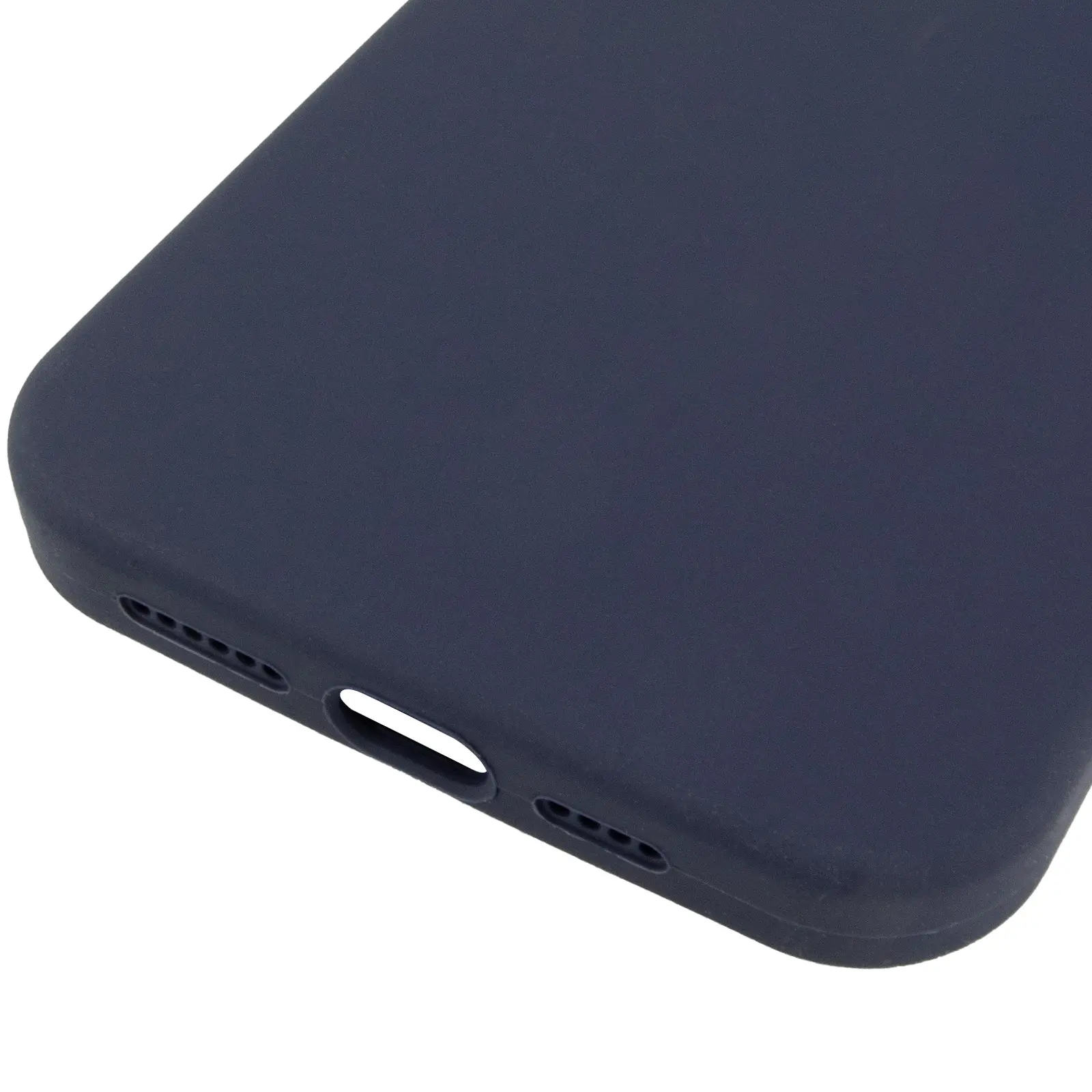 Чохол Silk Full Protective (AA) NO LOGO для Apple iPhone 15 Pro Max (6.7"), Темно-синій / Midnight blue 4, Силікон