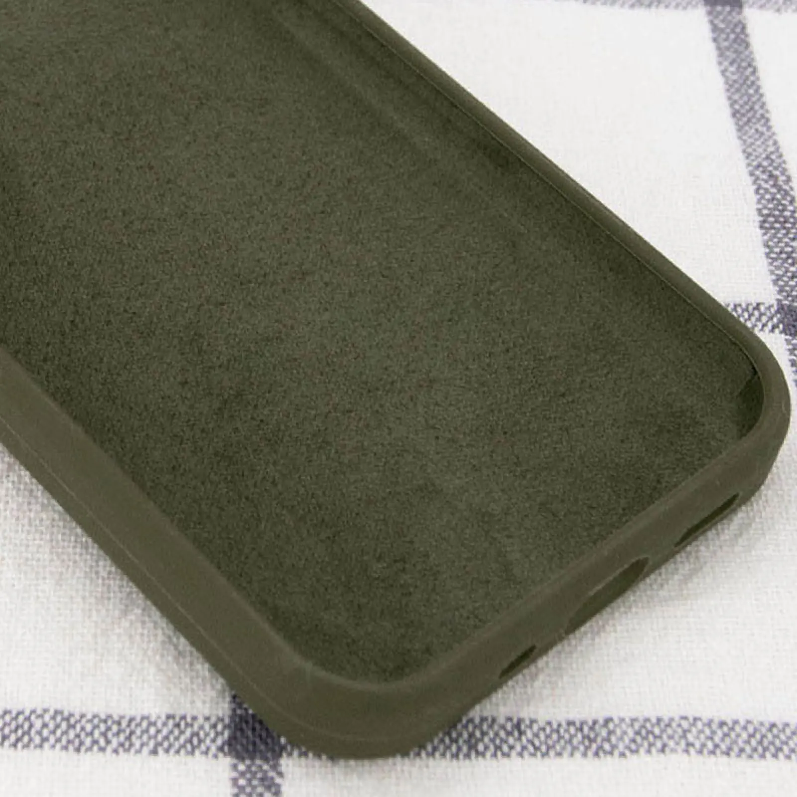 Чехол Silk Full Protective (AA) NO LOGO для Apple iPhone 15 Plus (6.7"), Зеленый / Dark Olive 1, Силикон