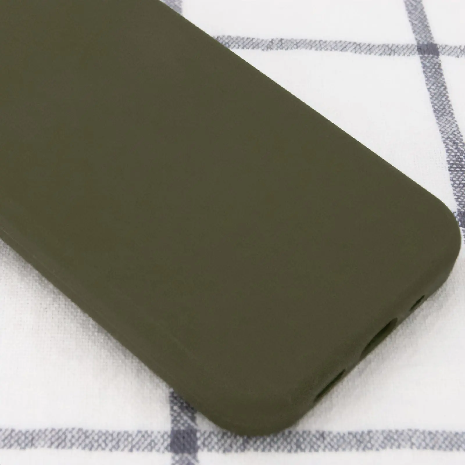 Чехол Silk Full Protective (AA) NO LOGO для Apple iPhone 15 Plus (6.7"), Зеленый / Dark Olive 2, Силикон
