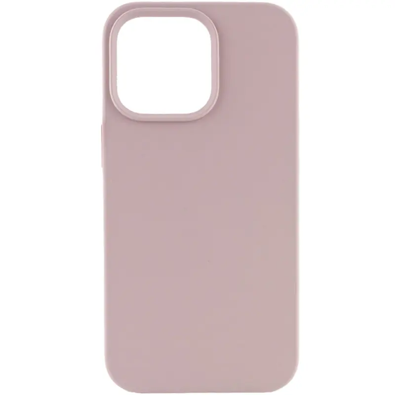 Чехол Silk Full Protective (AA) NO LOGO для Apple iPhone 15 Plus (6.7"), Серый / Lavender, Силикон