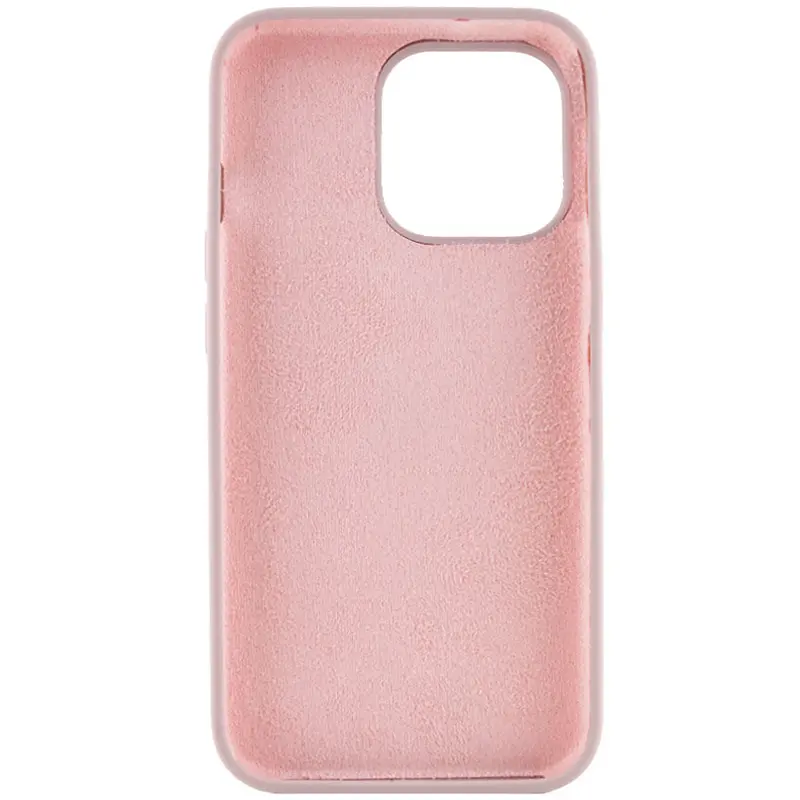Чехол Silk Full Protective (AA) NO LOGO для Apple iPhone 15 Plus (6.7"), Серый / Lavender 1, Силикон