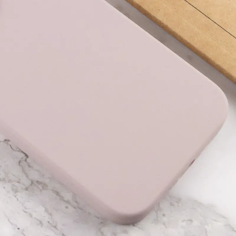 Чехол Silk Full Protective (AA) NO LOGO для Apple iPhone 15 Plus (6.7"), Серый / Lavender 2, Силикон