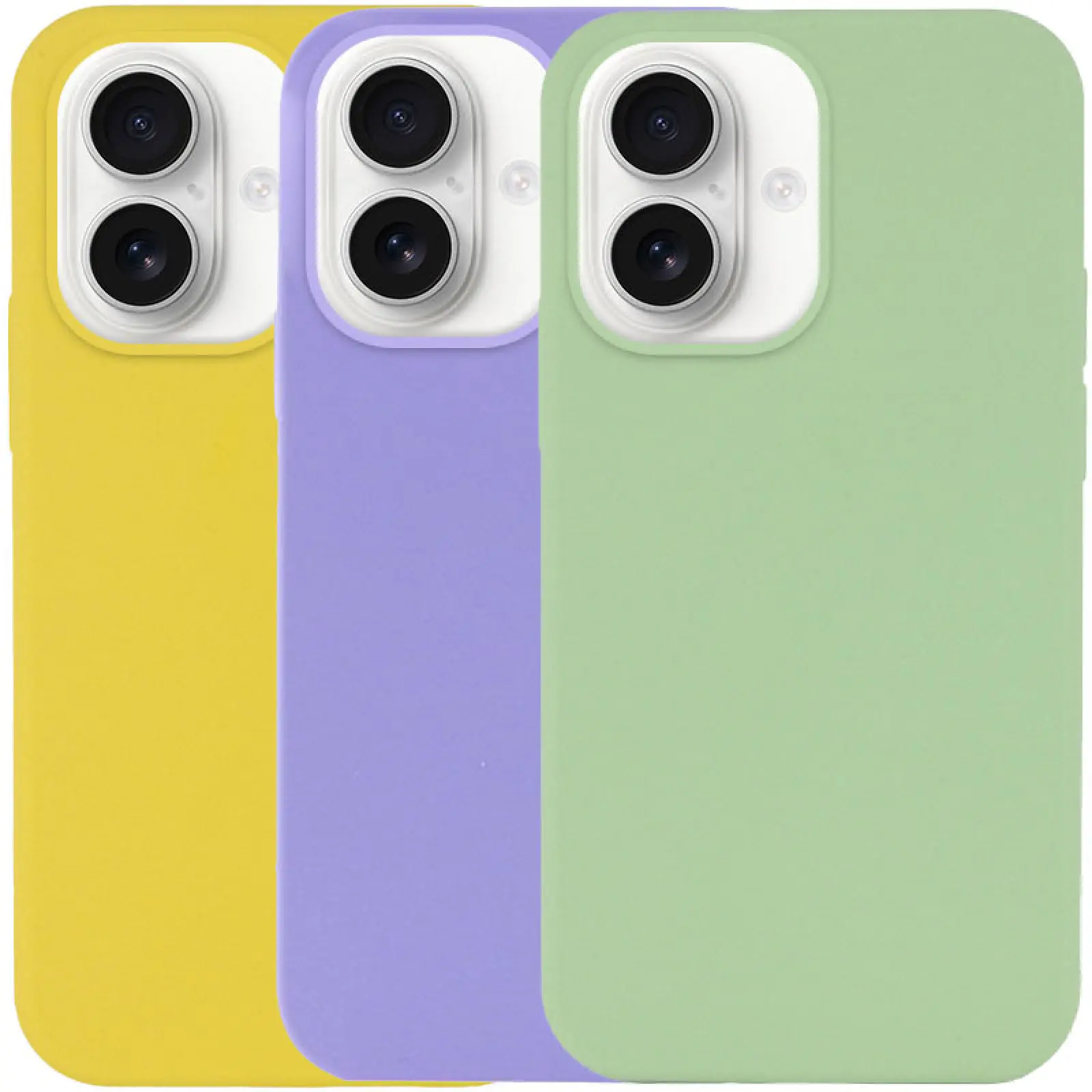 Чохол Silk Full Protective (AA) NO LOGO для Apple iPhone 16 (6.1"), Силікон