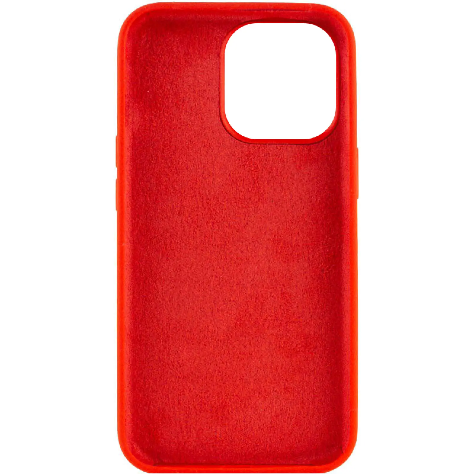 Чохол Silk Full Protective (AA) NO LOGO для Apple iPhone 16 (6.1"), Червоний / Red 1, Силікон