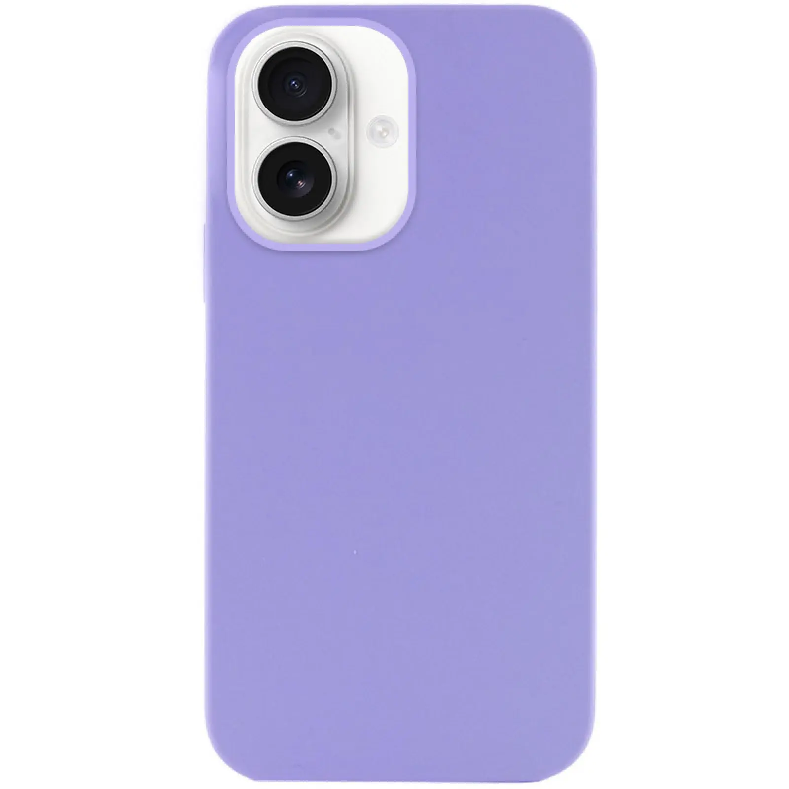 Чохол Silk Full Protective (AA) NO LOGO для Apple iPhone 16 (6.1"), Бузковий / Dasheen, Силікон