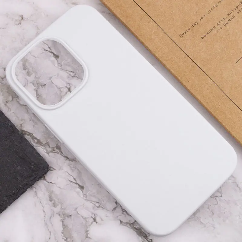 Чохол Silk Full Protective (AA) NO LOGO для Apple iPhone 16 (6.1"), Білий / White 4, Силікон
