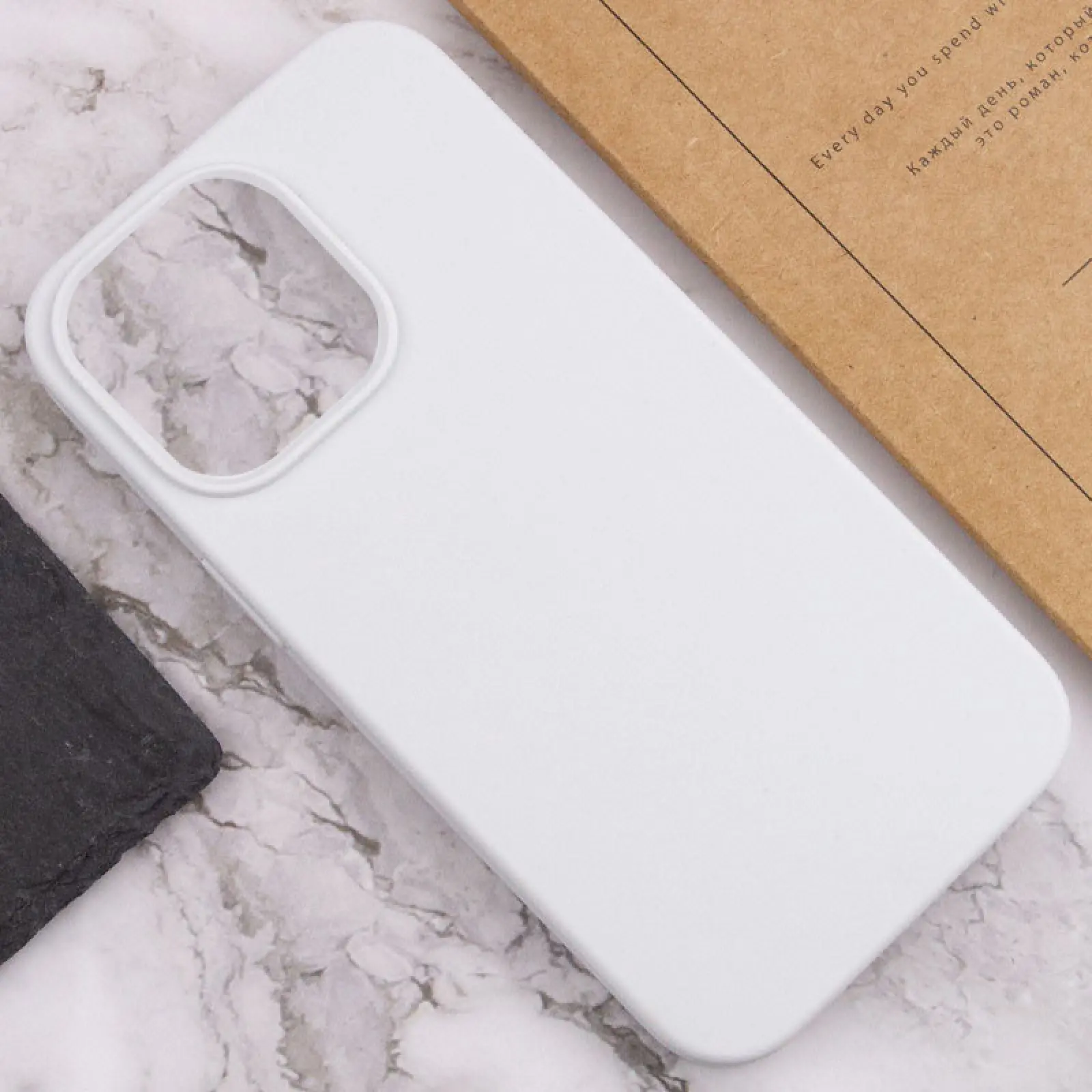 Чохол Silk Full Protective (AA) NO LOGO для Apple iPhone 16 (6.1"), Білий / White 4, Силікон
