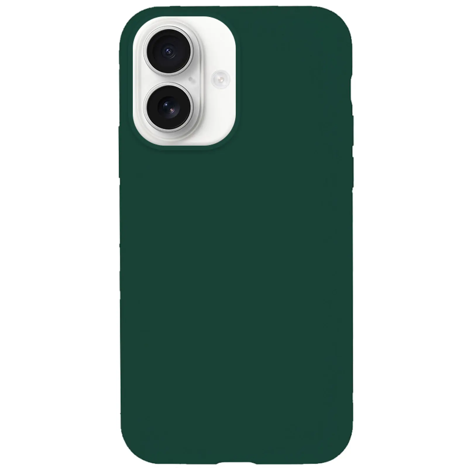 Чохол Silk Full Protective (AA) NO LOGO для Apple iPhone 16 (6.1"), Зелений / Forest green, Силікон