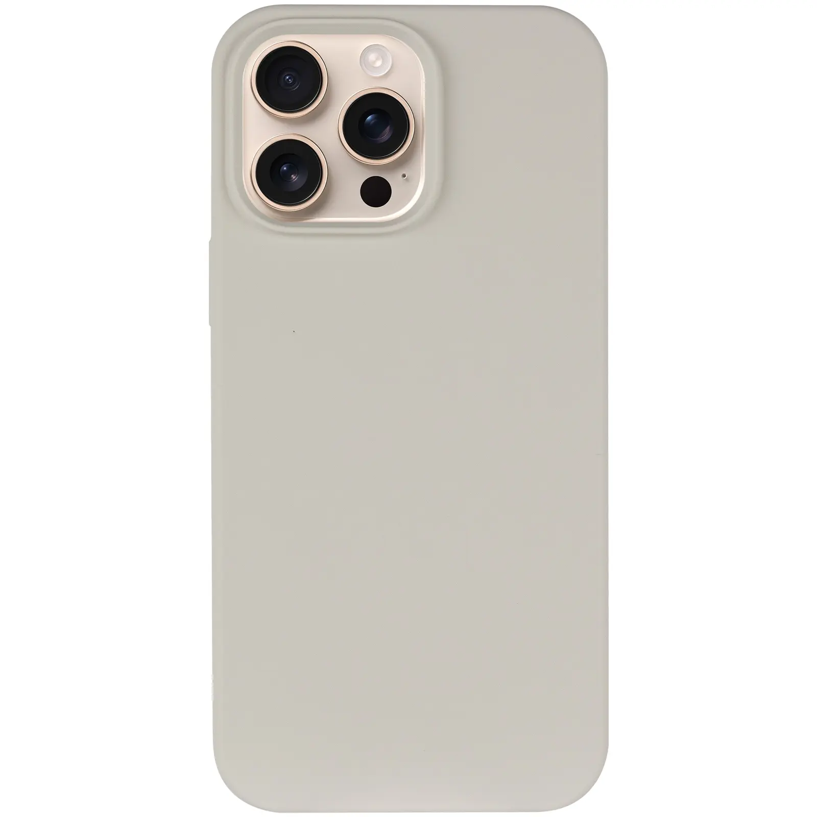 Чохол Silk Full Protective (AA) NO LOGO для Apple iPhone 16 Pro (6.3"), Бежевий / Antique White 1, Силікон