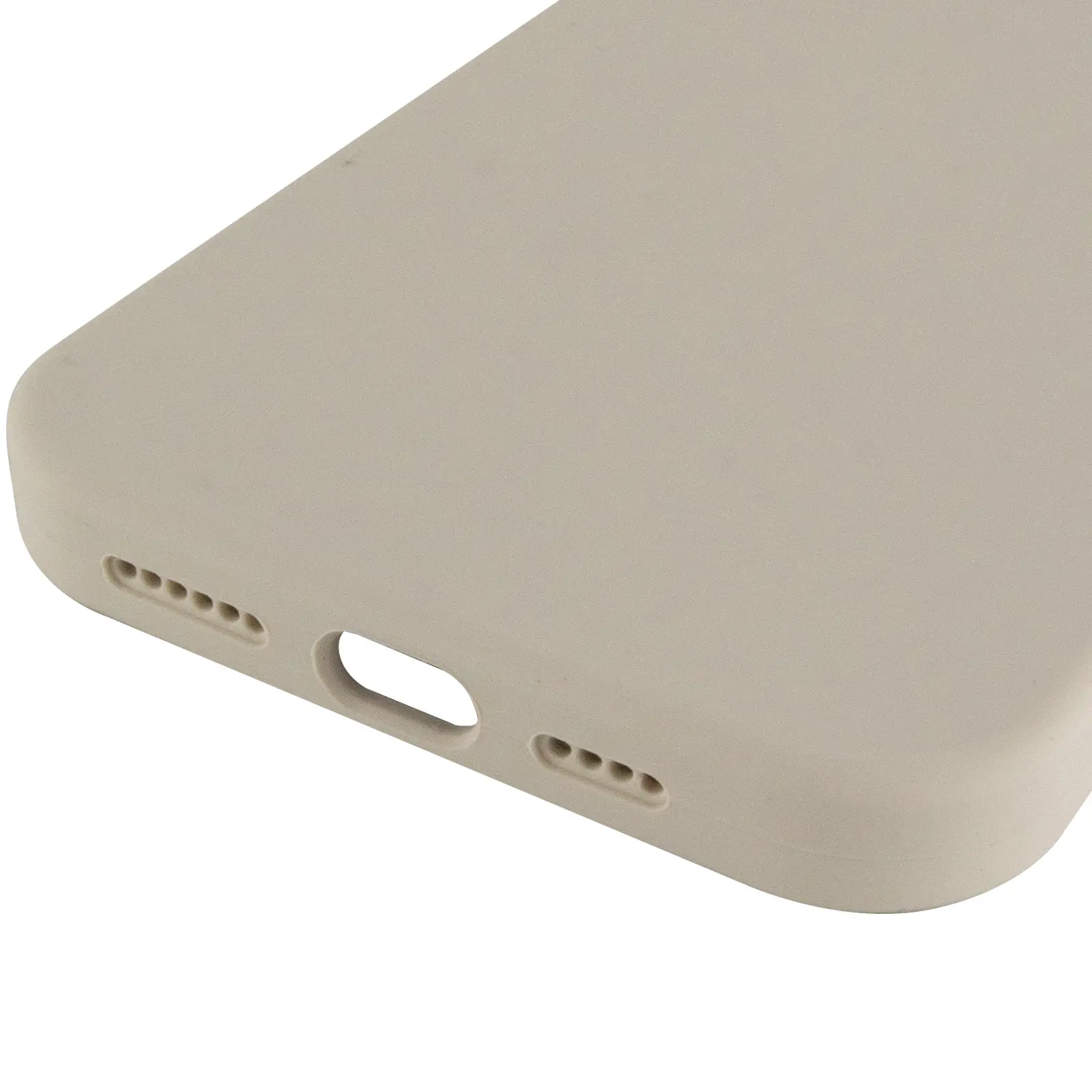 Чохол Silk Full Protective (AA) NO LOGO для Apple iPhone 16 Pro (6.3"), Бежевий / Antique White 4, Силікон
