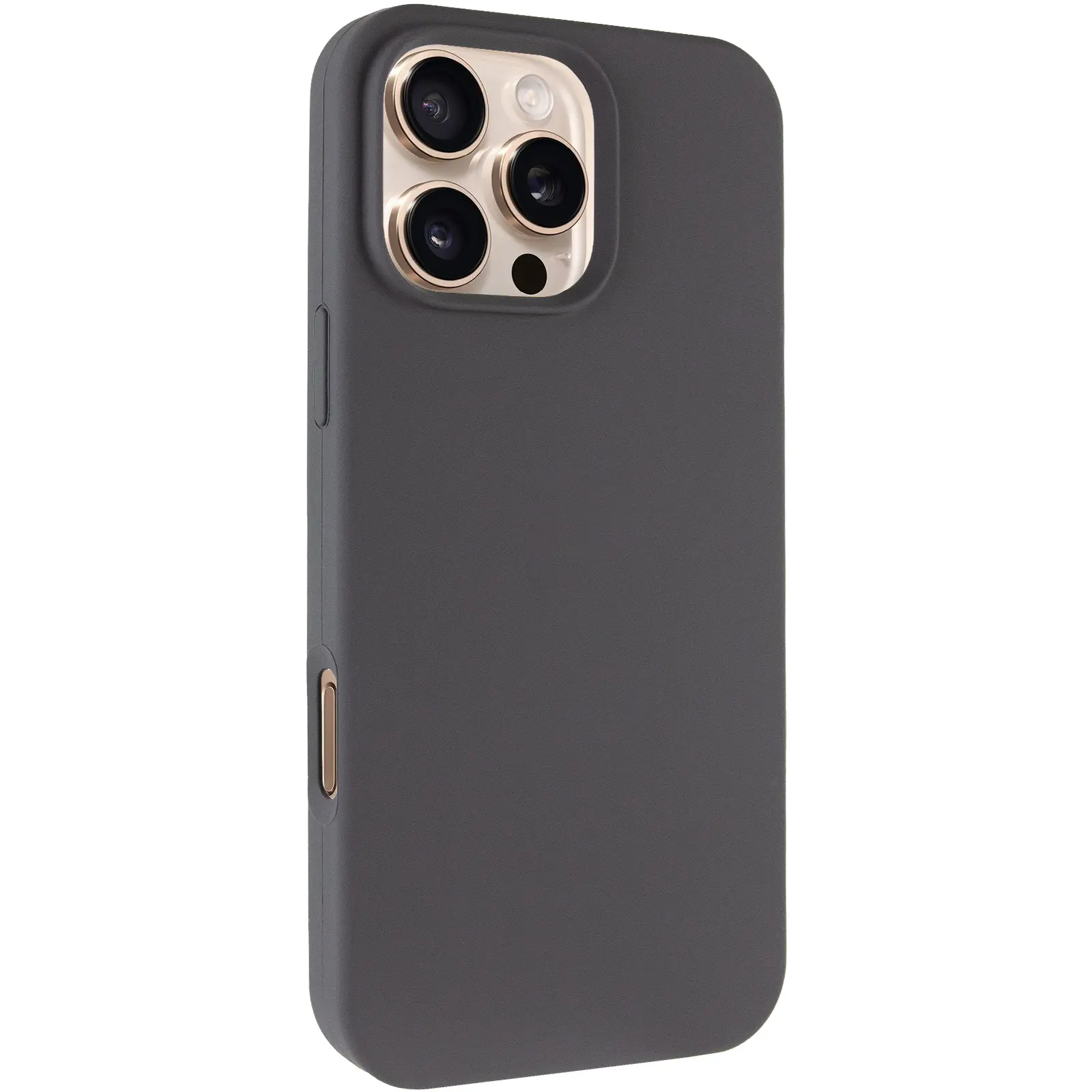 Чохол Silk Full Protective (AA) NO LOGO для Apple iPhone 16 Pro (6.3"), Сірий / Dark Gray, Силікон