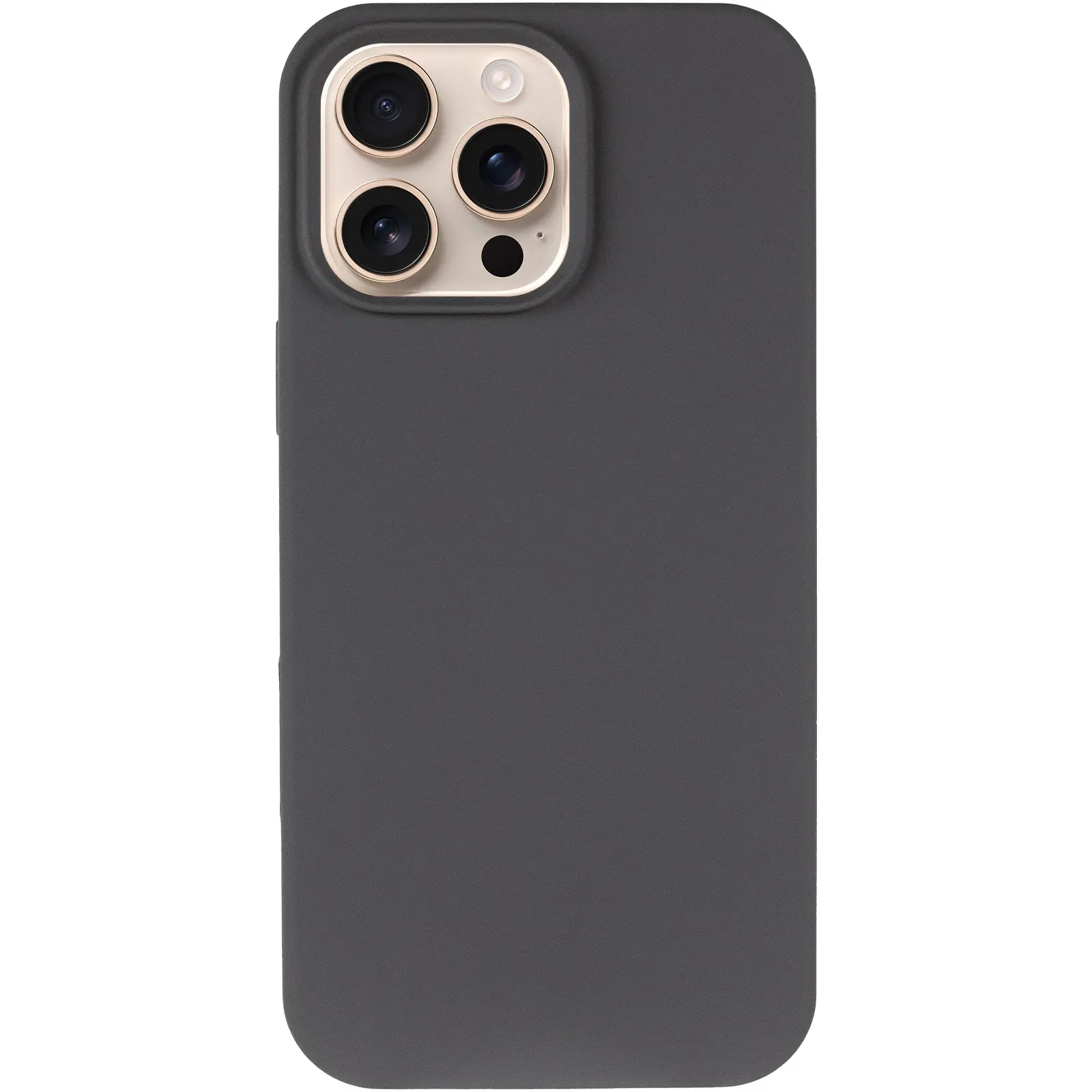 Чохол Silk Full Protective (AA) NO LOGO для Apple iPhone 16 Pro (6.3"), Сірий / Dark Gray 1, Силікон