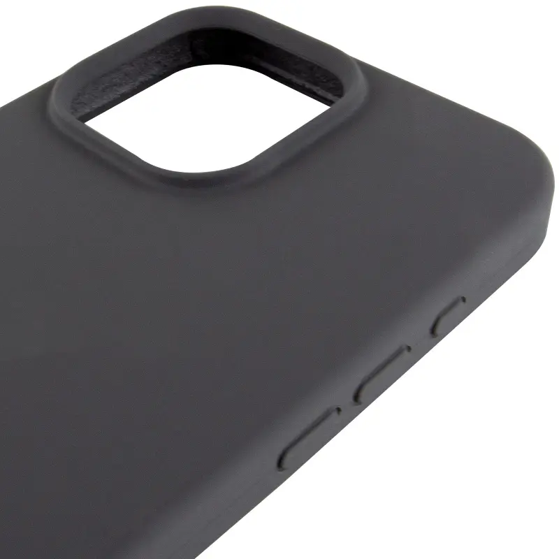 Чохол Silk Full Protective (AA) NO LOGO для Apple iPhone 16 Pro (6.3"), Сірий / Dark Gray 3, Силікон