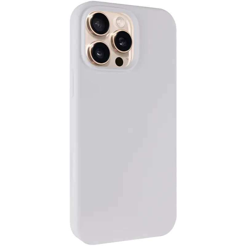 Чохол Silk Full Protective (AA) NO LOGO для Apple iPhone 16 Pro (6.3"), Білий / White, Силікон