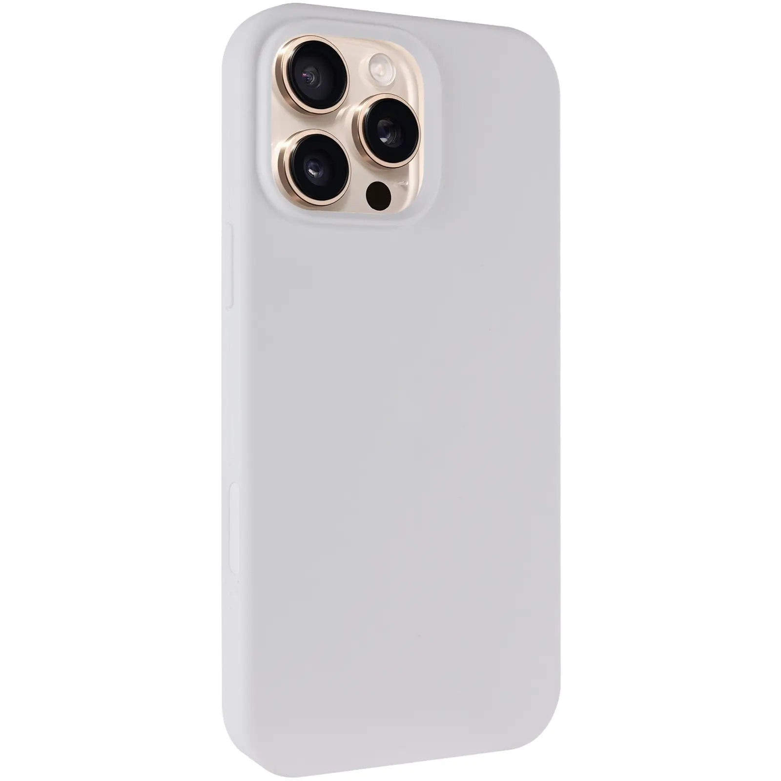 Чохол Silk Full Protective (AA) NO LOGO для Apple iPhone 16 Pro (6.3"), Білий / White, Силікон