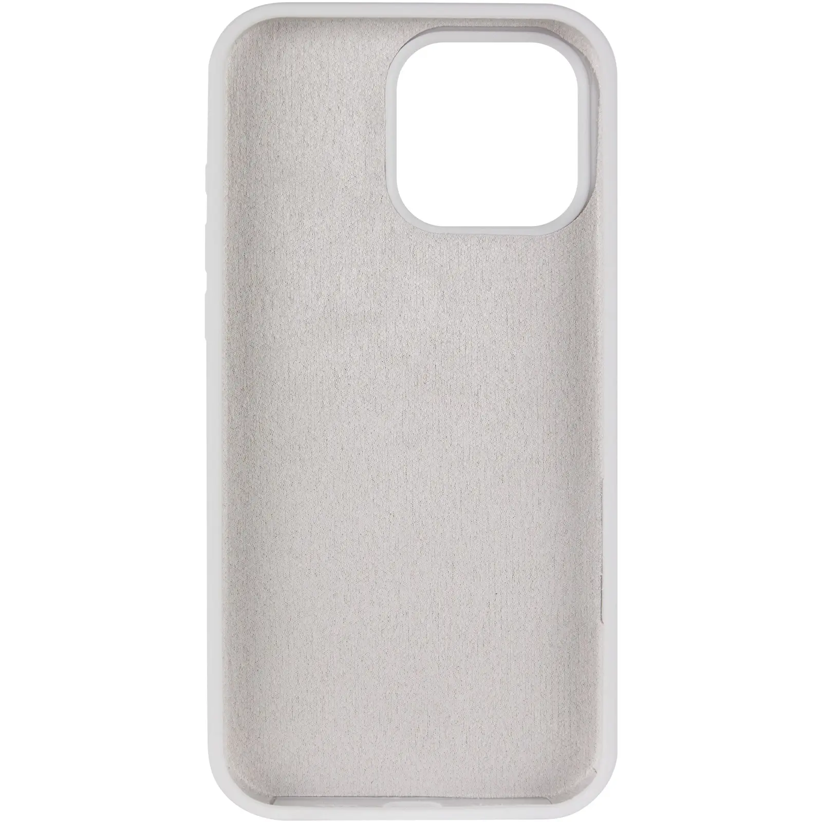 Чохол Silk Full Protective (AA) NO LOGO для Apple iPhone 16 Pro (6.3"), Білий / White 2, Силікон
