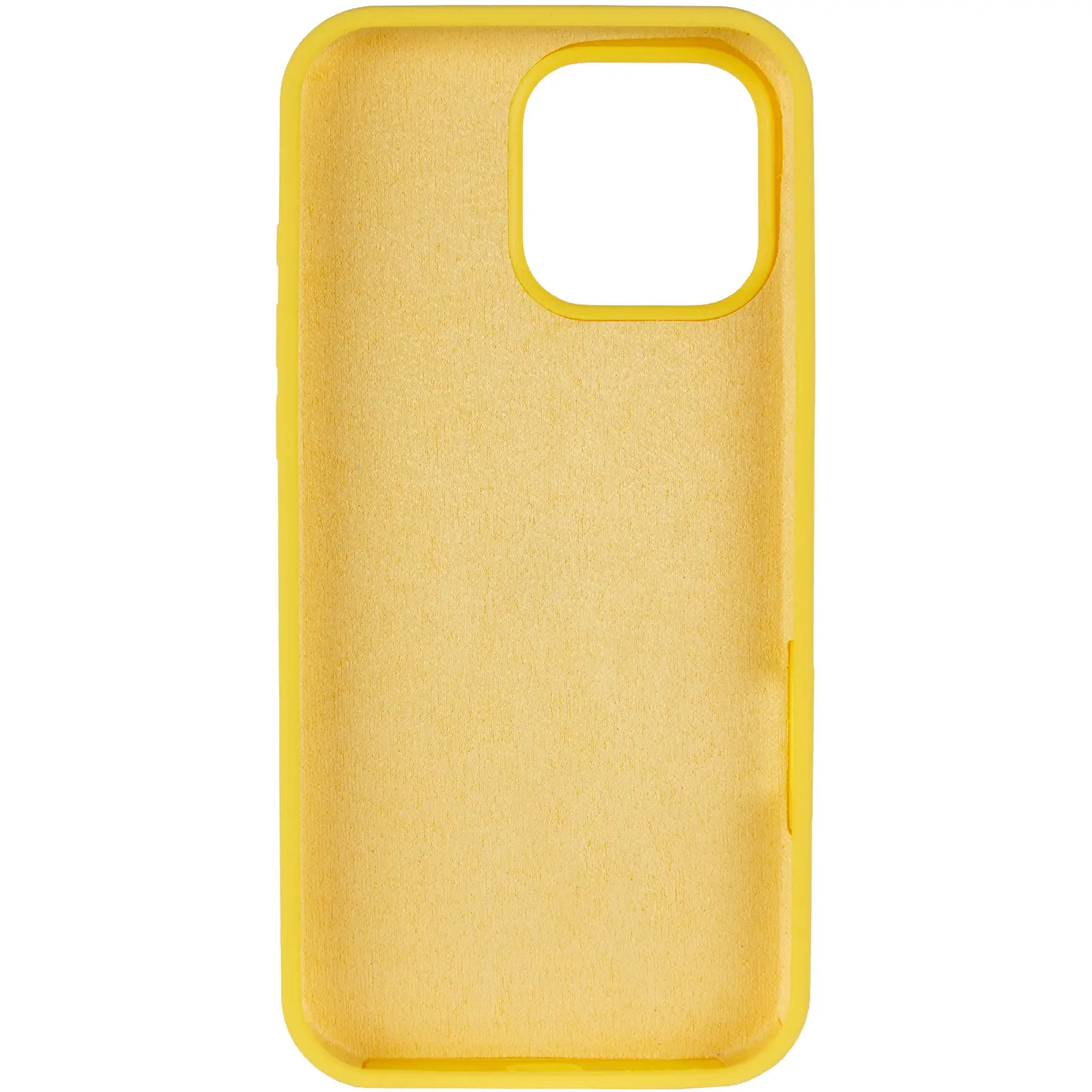 Чохол Silk Full Protective (AA) NO LOGO для Apple iPhone 16 Pro (6.3"), Жовтий / Yellow 2, Силікон