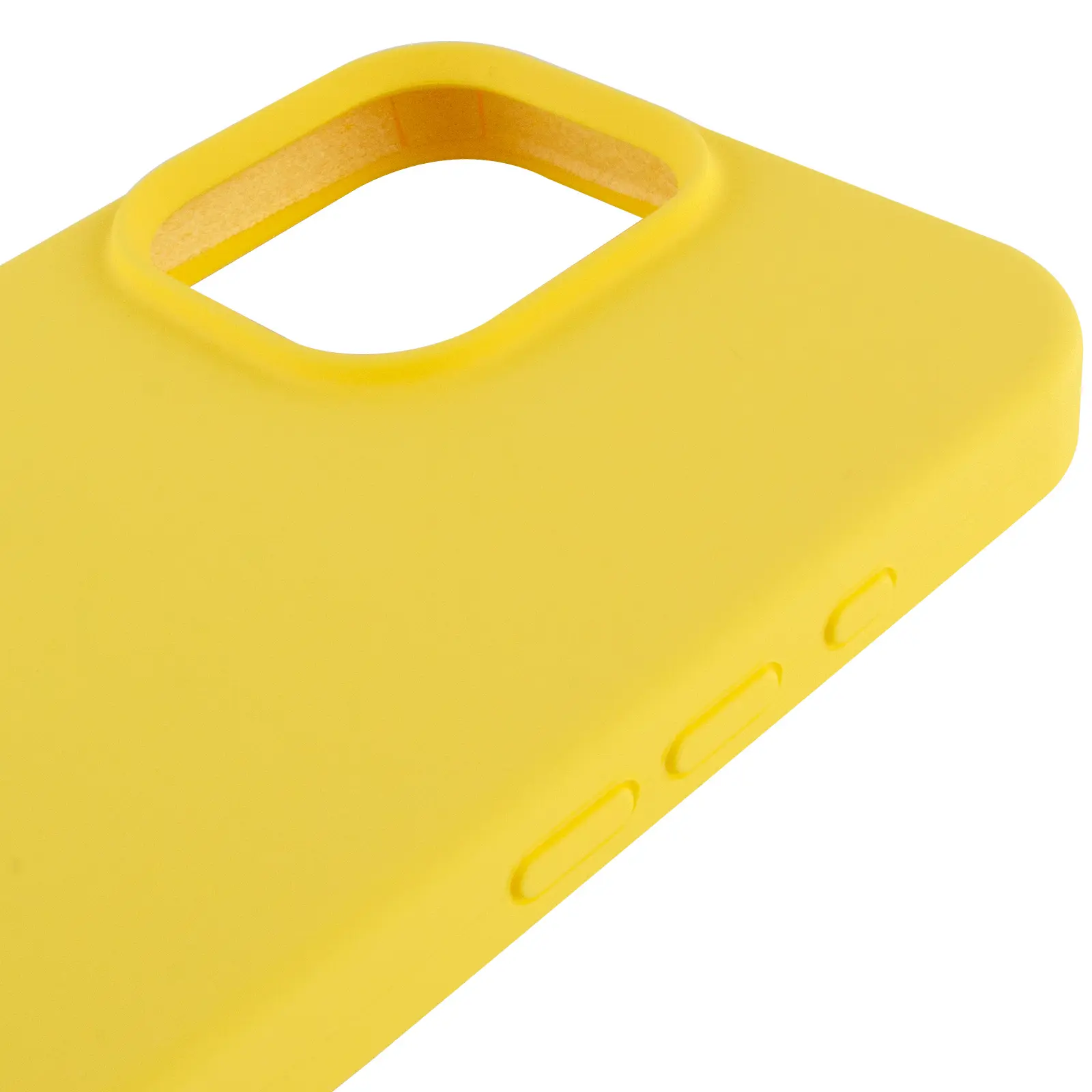 Чохол Silk Full Protective (AA) NO LOGO для Apple iPhone 16 Pro (6.3"), Жовтий / Yellow 3, Силікон