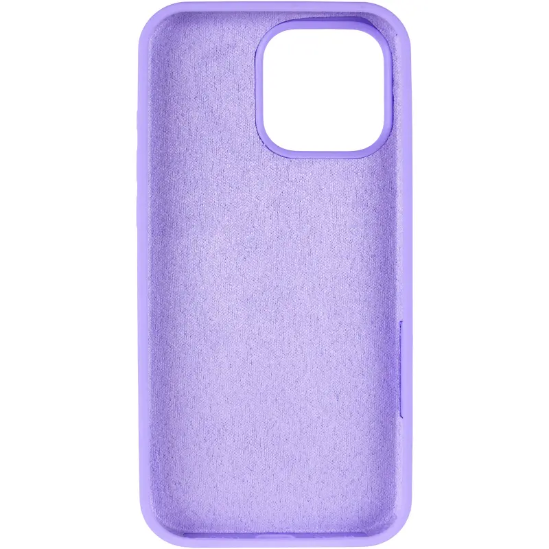 Чохол Silk Full Protective (AA) NO LOGO для Apple iPhone 16 Pro (6.3"), Бузковий / Dasheen 2, Силікон