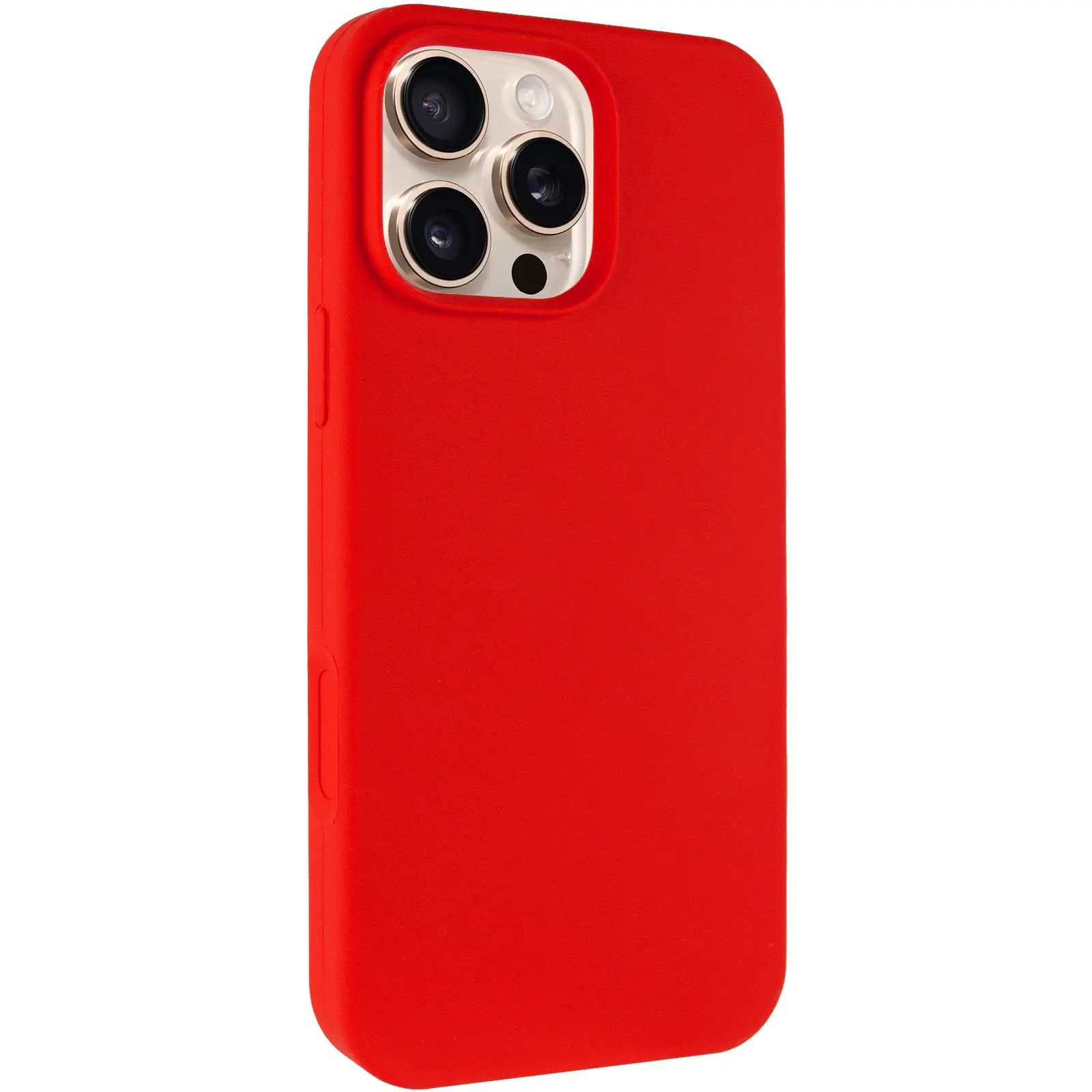 Чохол Silk Full Protective (AA) NO LOGO для Apple iPhone 16 Pro (6.3"), Червоний / Red, Силікон