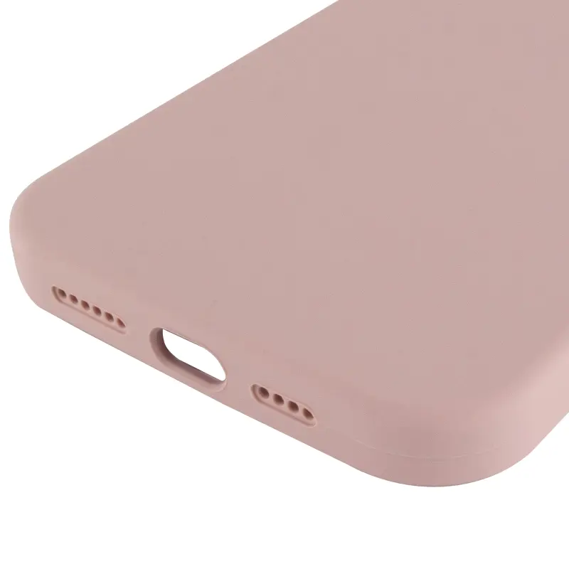 Чохол Silk Full Protective (AA) NO LOGO для Apple iPhone 16 Pro (6.3"), Рожевий / Pink Sand 4, Силікон