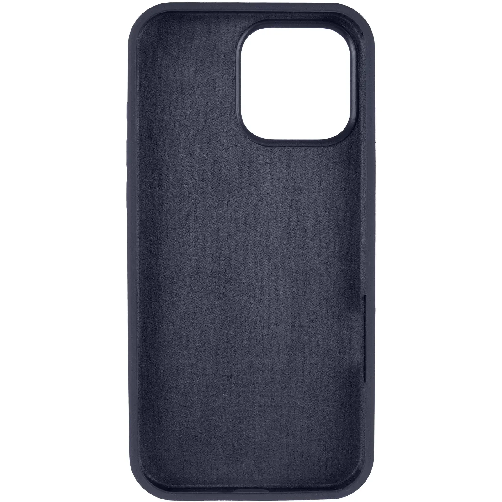 Чохол Silk Full Protective (AA) NO LOGO для Apple iPhone 16 Pro (6.3"), Темно-синій / Midnight blue 2, Силікон