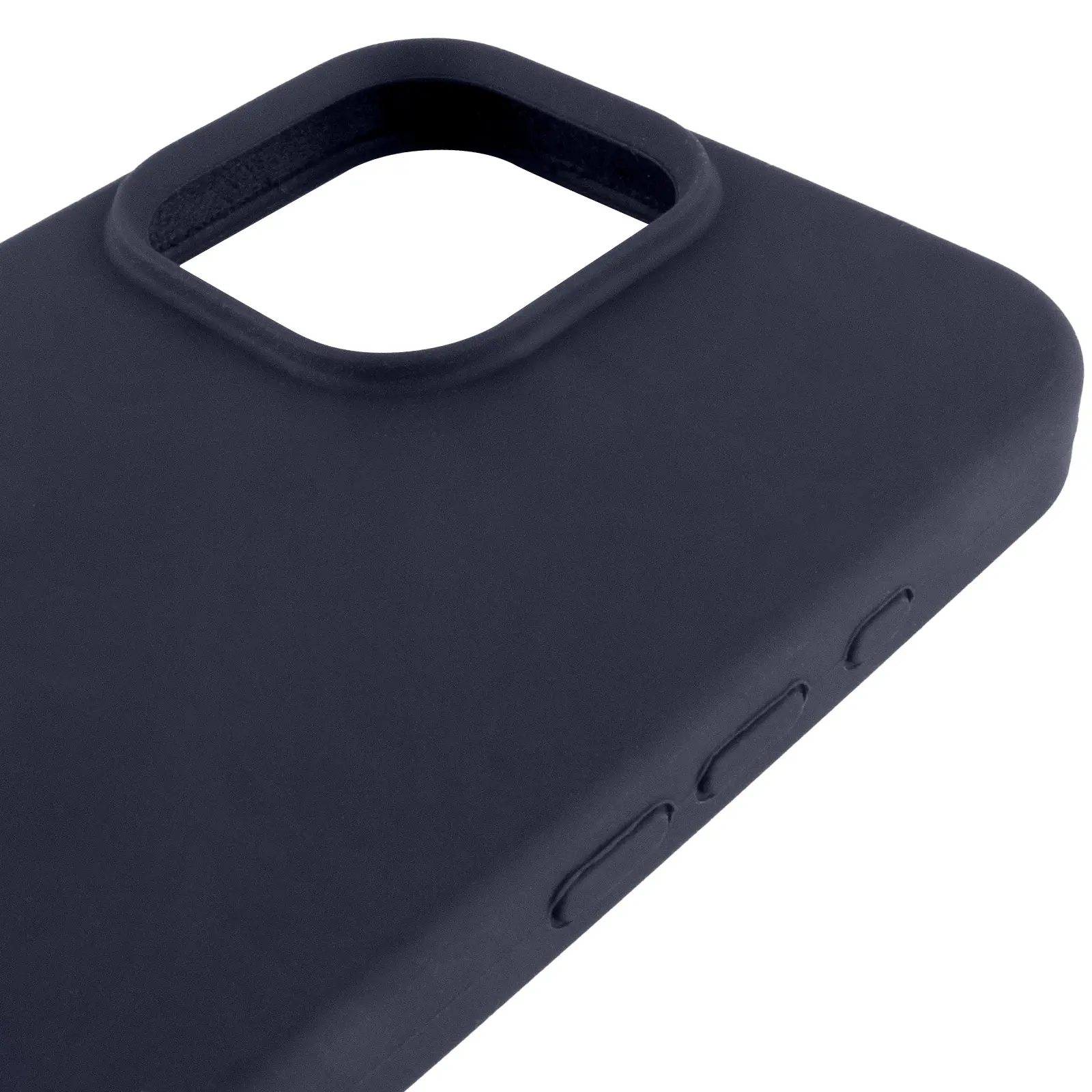 Чохол Silk Full Protective (AA) NO LOGO для Apple iPhone 16 Pro (6.3"), Темно-синій / Midnight blue 3, Силікон