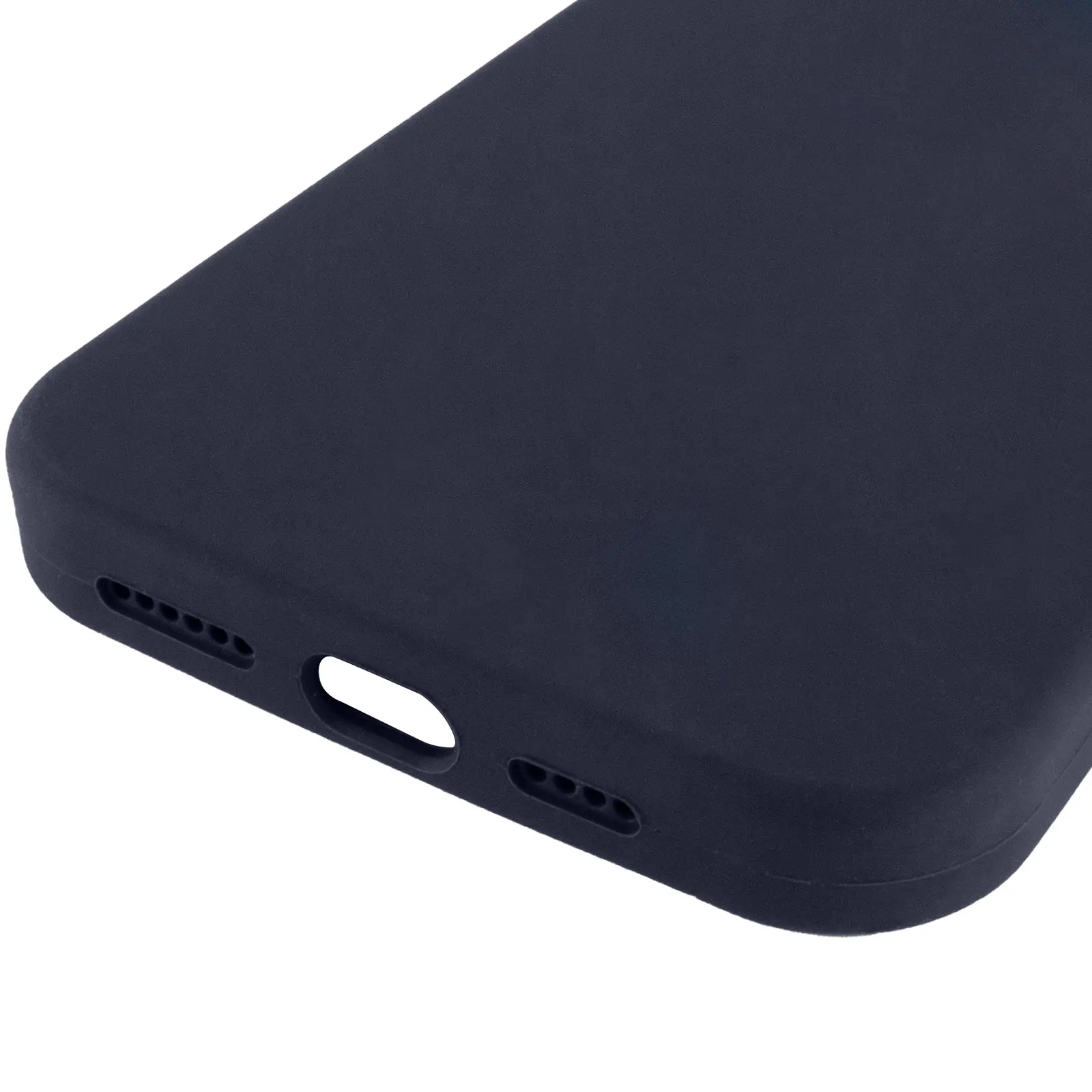 Чохол Silk Full Protective (AA) NO LOGO для Apple iPhone 16 Pro (6.3"), Темно-синій / Midnight blue 4, Силікон