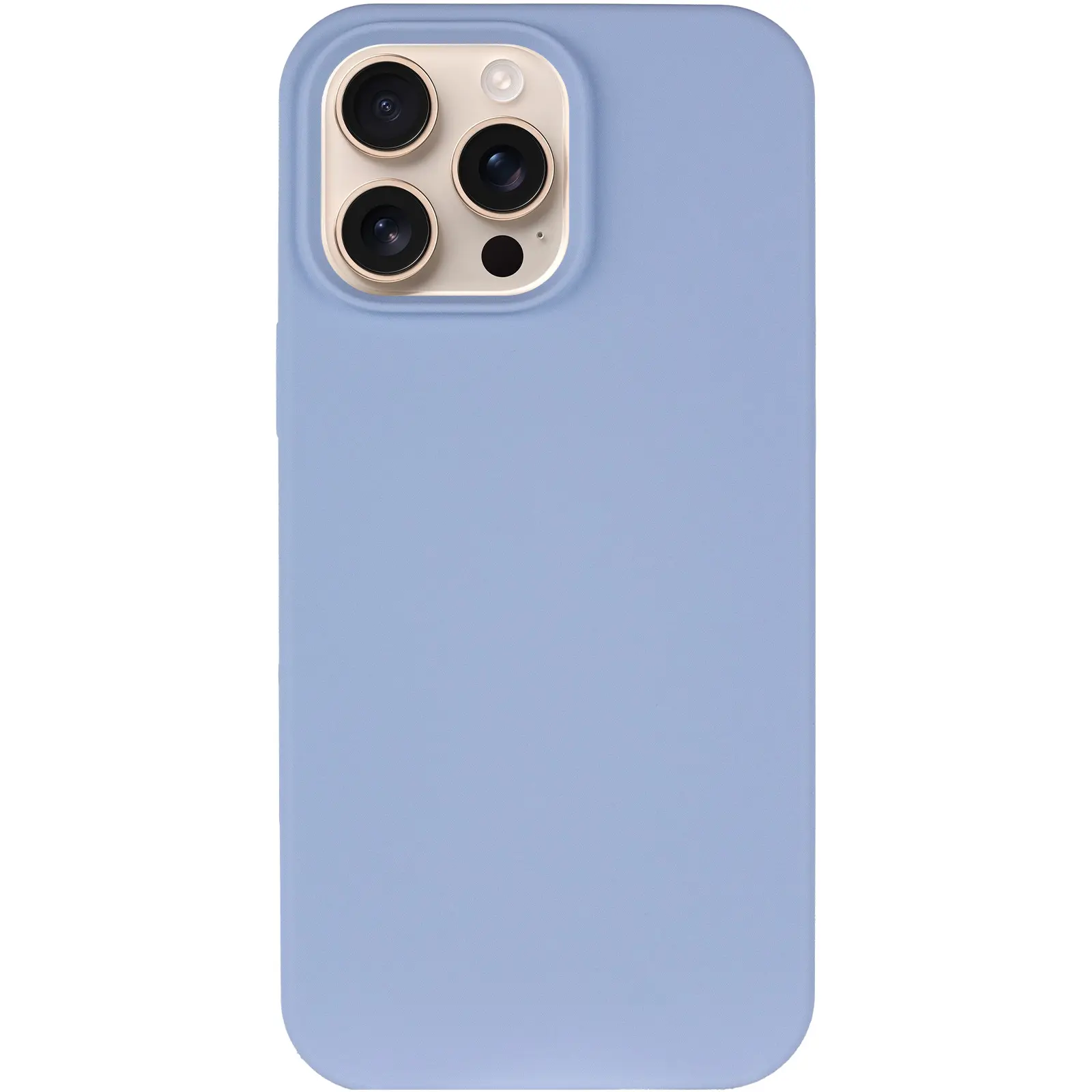Чохол Silk Full Protective (AA) NO LOGO для Apple iPhone 16 Pro (6.3"), Блакитний / Lilac Blue 1, Силікон