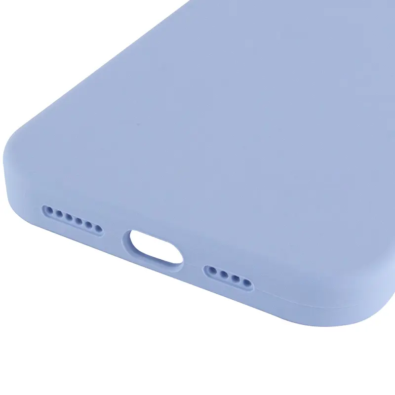 Чохол Silk Full Protective (AA) NO LOGO для Apple iPhone 16 Pro (6.3"), Блакитний / Lilac Blue 4, Силікон