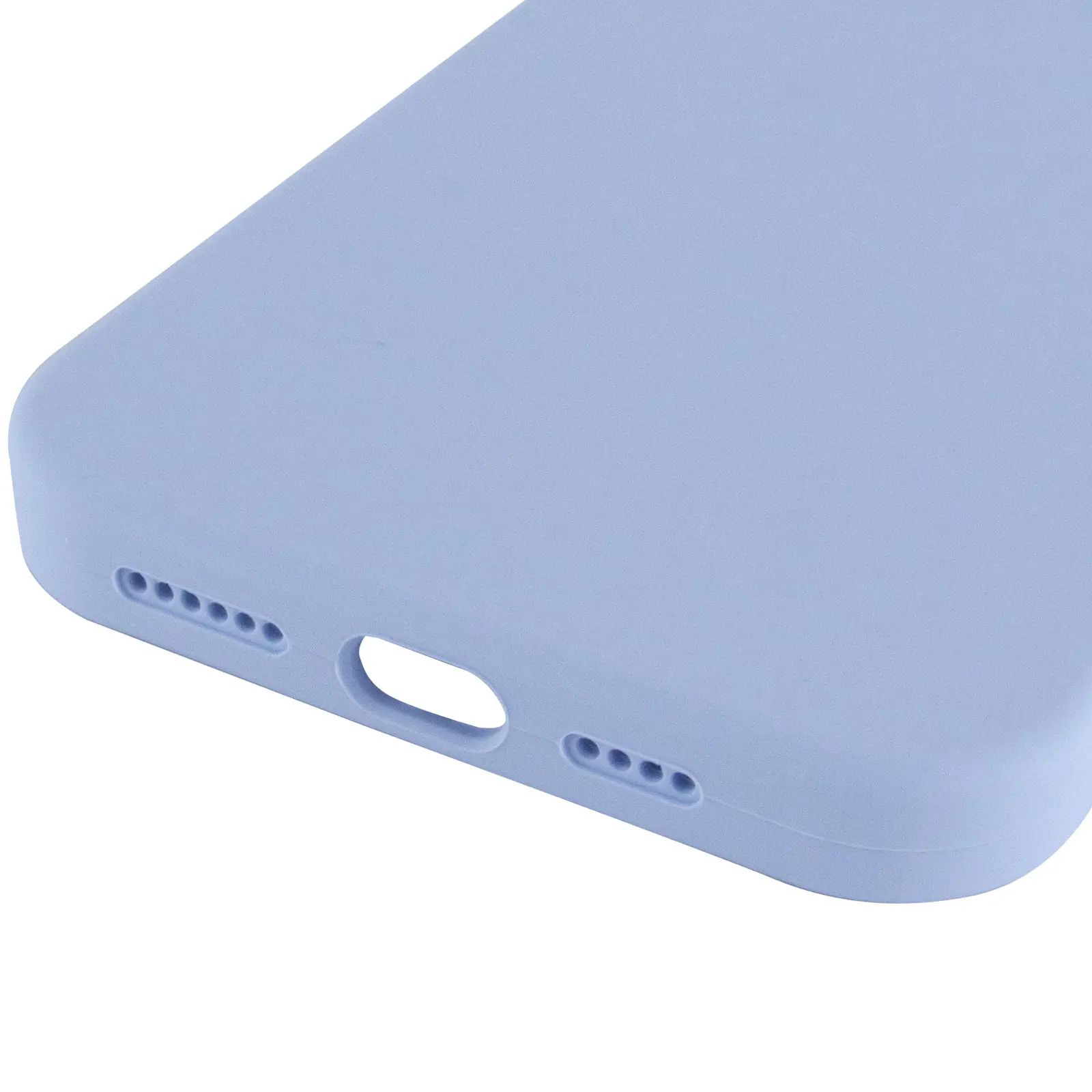 Чохол Silk Full Protective (AA) NO LOGO для Apple iPhone 16 Pro (6.3"), Блакитний / Lilac Blue 4, Силікон