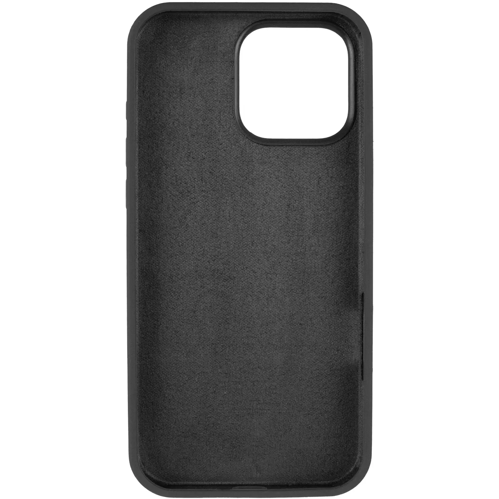 Чохол Silk Full Protective (AA) NO LOGO для Apple iPhone 16 Pro (6.3"), Чорний / Black 2, Силікон