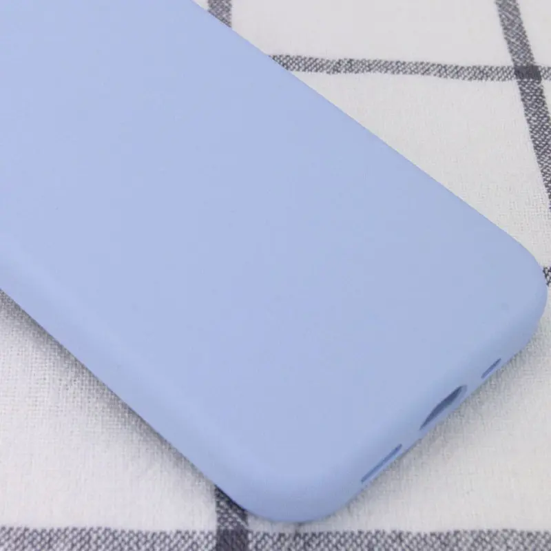Чохол Silk Full Protective (AA) NO LOGO для Apple iPhone 16 Plus (6.7"), Блакитний / Lilac Blue 4, Силікон