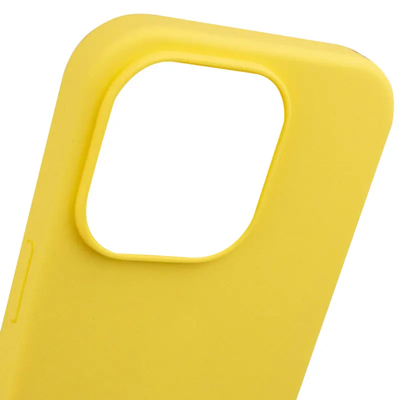 Чохол Silk Full Protective (AA) NO LOGO для Apple iPhone 16 Plus (6.7"), Жовтий / Yellow 2, Силікон