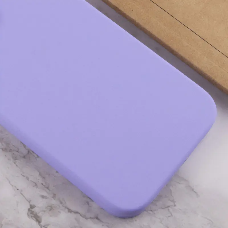 Чохол Silk Full Protective (AA) NO LOGO для Apple iPhone 16 Plus (6.7"), Бузковий / Dasheen 1, Силікон
