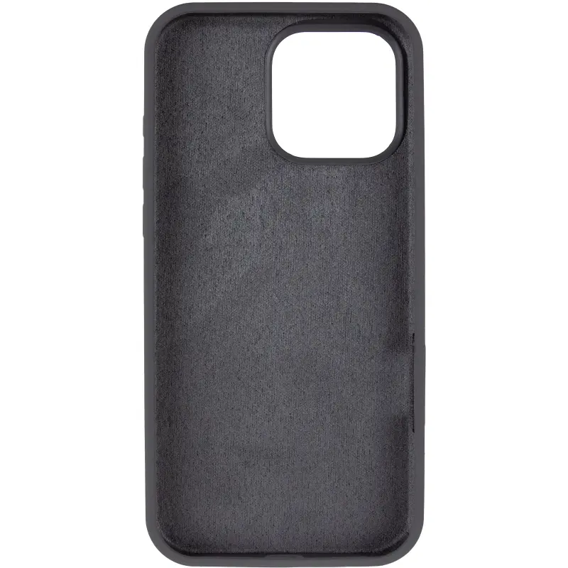 Чехол Silk Full Protective (AA) NO LOGO для Apple iPhone 16 Pro Max (6.9"), Серый / Dark Gray 2, Силикон