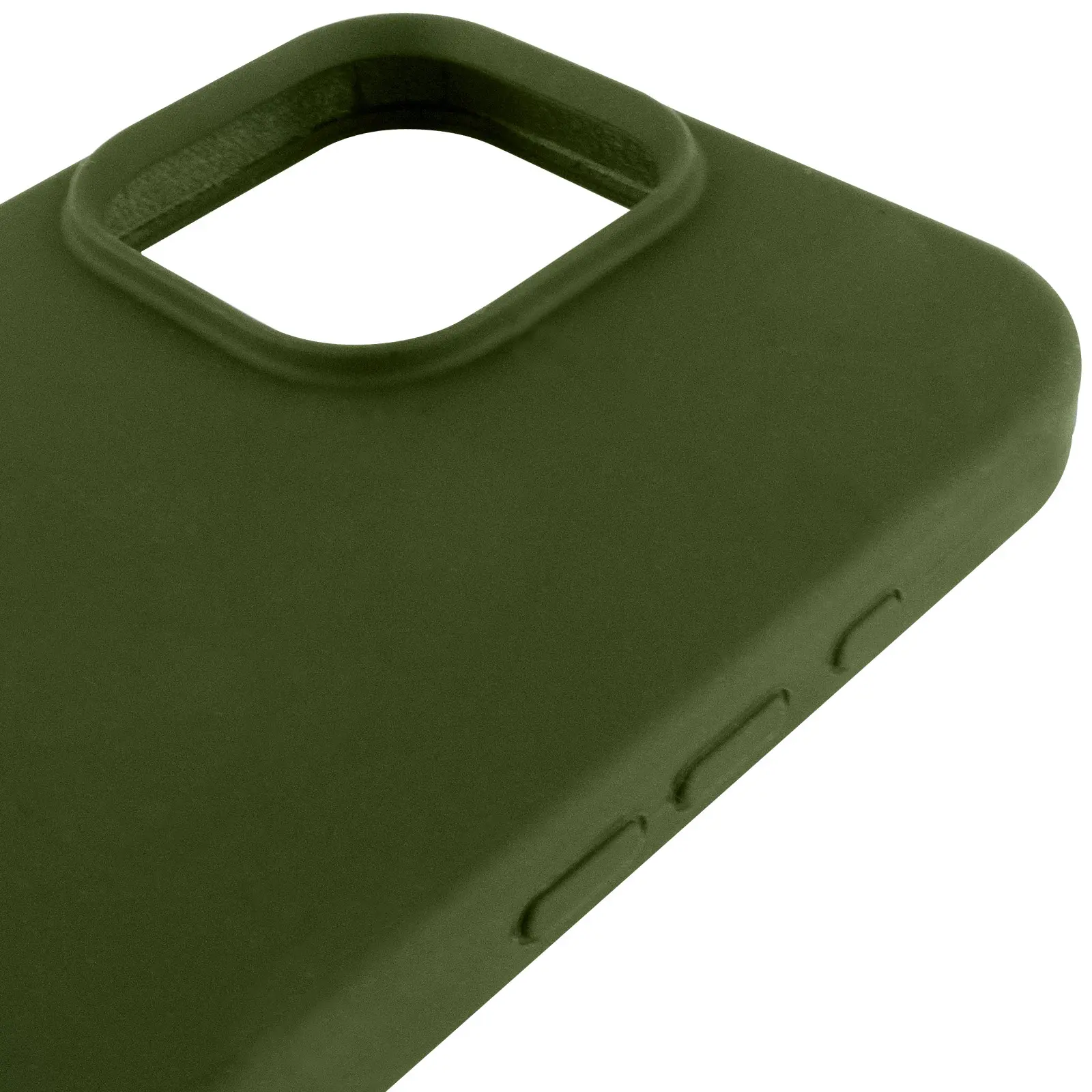 Чехол Silk Full Protective (AA) NO LOGO для Apple iPhone 16 Pro Max (6.9"), Зеленый / Dark Olive 3, Силикон