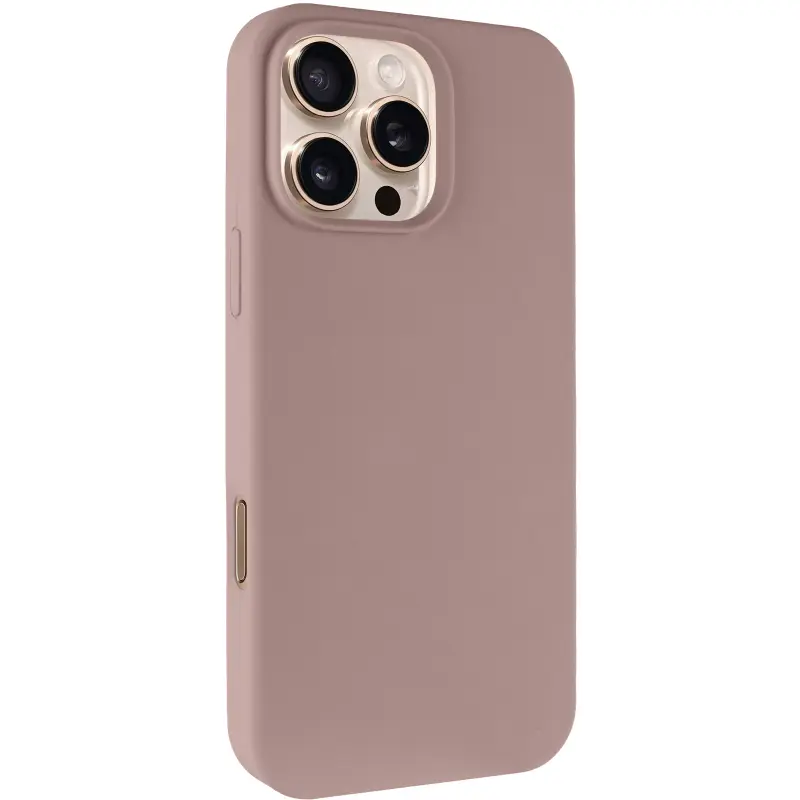 Чехол Silk Full Protective (AA) NO LOGO для Apple iPhone 16 Pro Max (6.9"), Серый / Lavender, Силикон