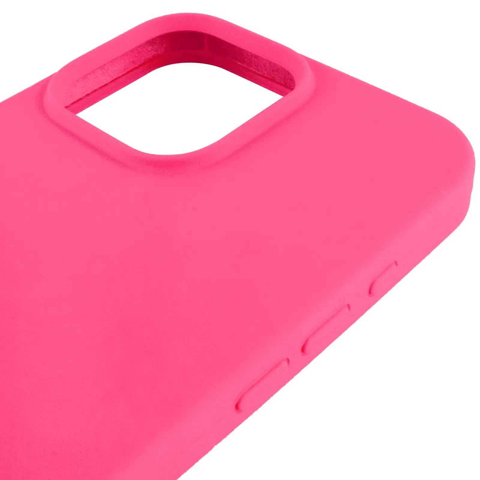 Чехол Silk Full Protective (AA) NO LOGO для Apple iPhone 16 Pro Max (6.9"), Розовый / Barbie pink 3, Силикон