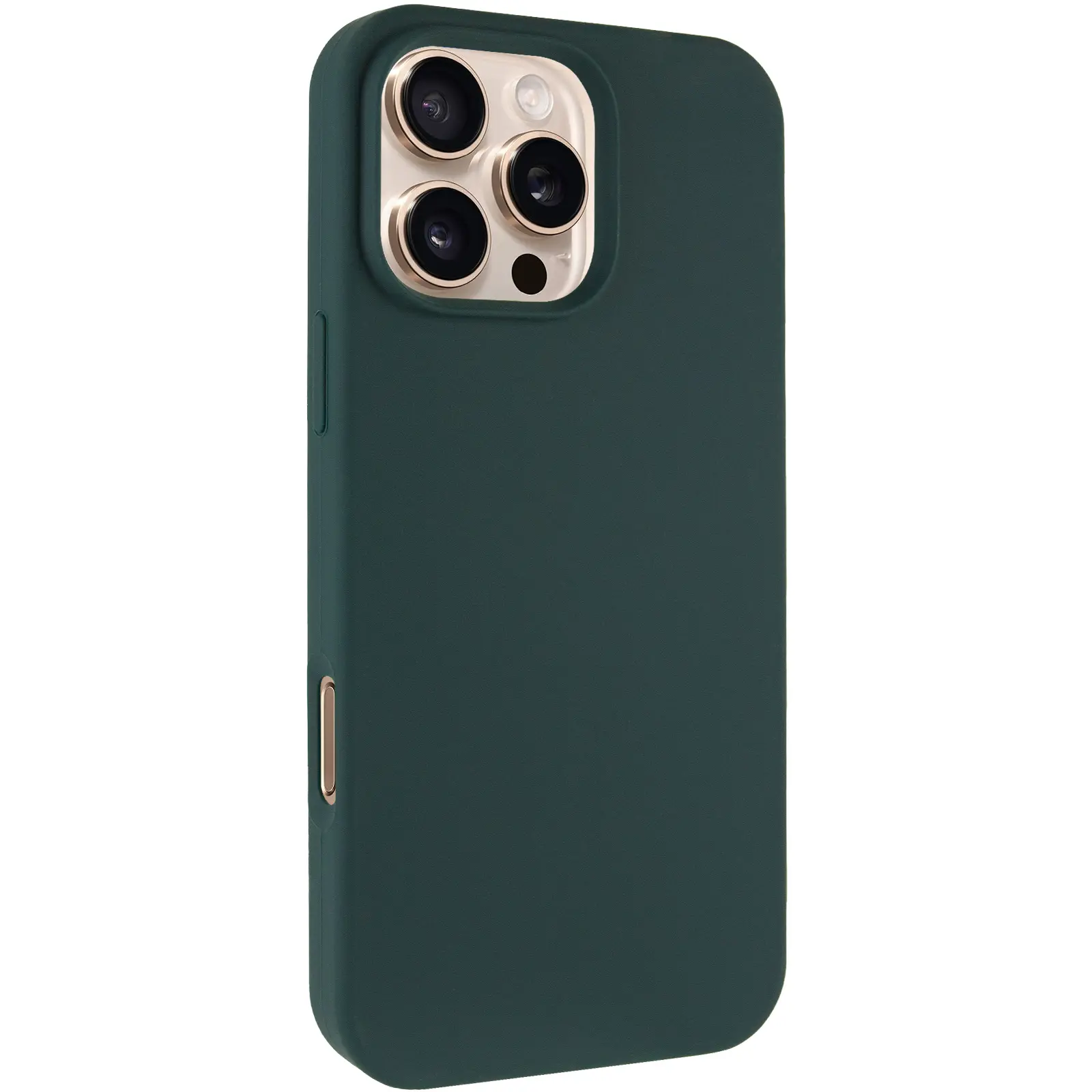 Чехол Silk Full Protective (AA) NO LOGO для Apple iPhone 16 Pro Max (6.9"), Зеленый / Forest green, Силикон