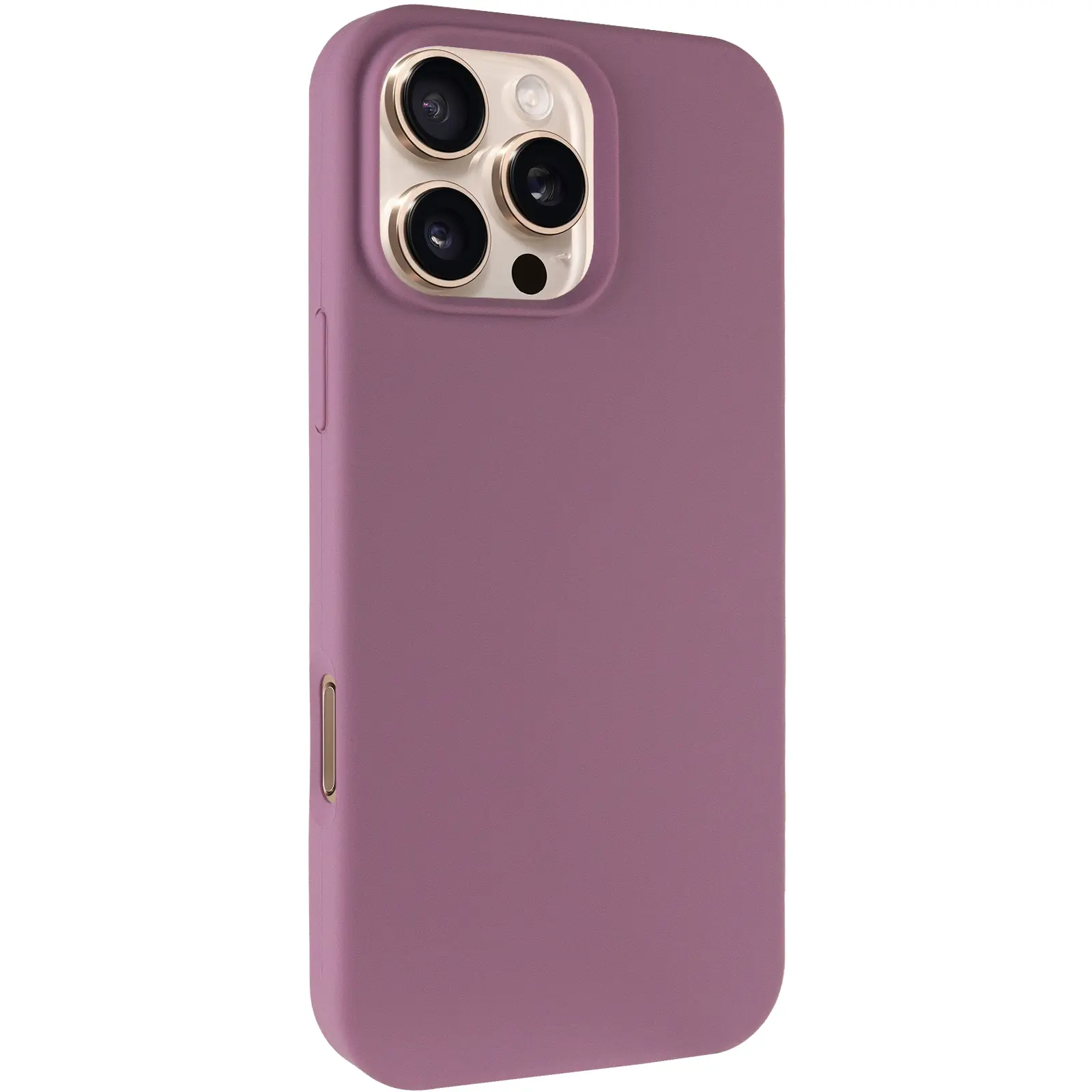 Чехол Silk Full Protective (AA) NO LOGO для Apple iPhone 16 Pro Max (6.9"), Лиловый / Lilac Pride, Силикон