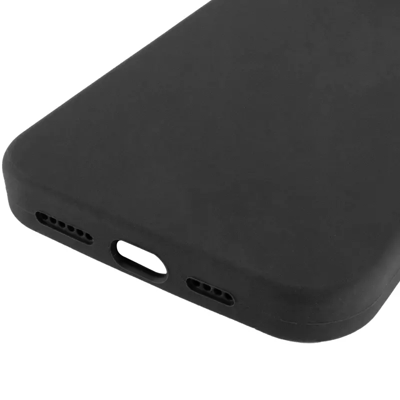 Чехол Silk Full Protective (AA) NO LOGO для Apple iPhone 16 Pro Max (6.9"), Черный / Black 4, Силикон