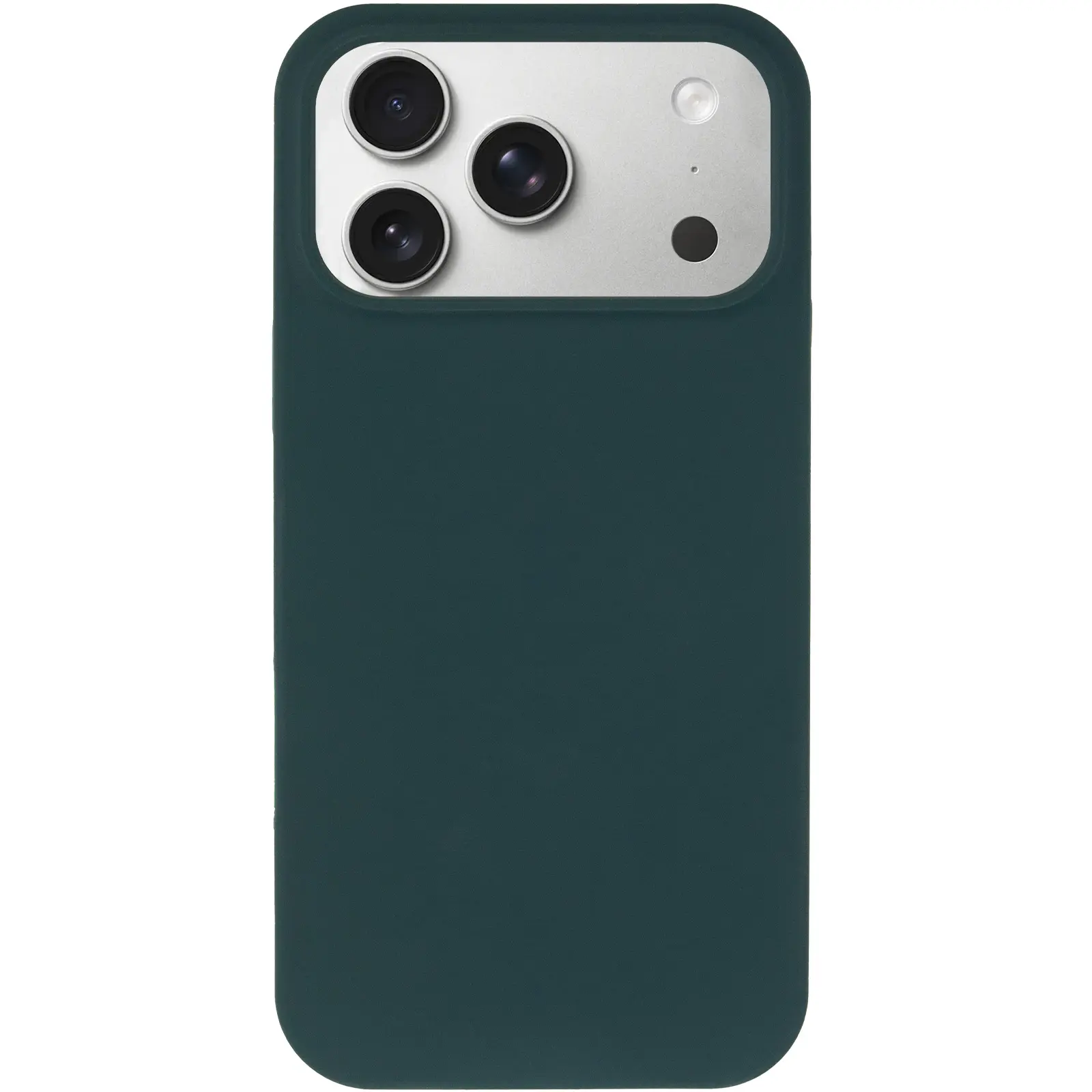 Чохол Silk Full Protective (AA) NO LOGO для Apple iPhone 17 Pro (6.3"), Зелений / Forest green 1, Силікон