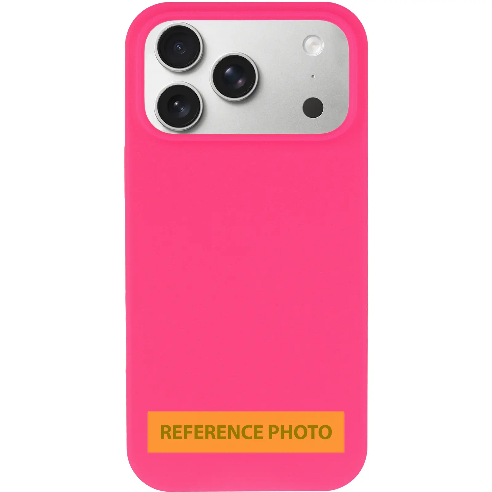 Чохол Silk Full Protective (AA) NO LOGO для Apple iPhone 17 Pro (6.3"), Рожевий / Barbie pink 1, Силікон